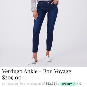 Paige verdugo ankle jeans!